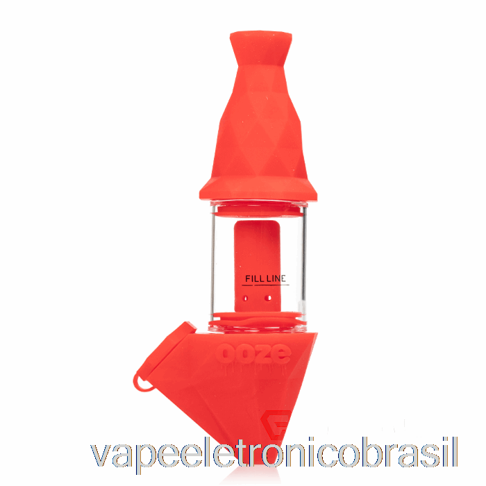 Vape Recarregável Lodo Bectar Silicone Bubbler Scarlet (vermelho)